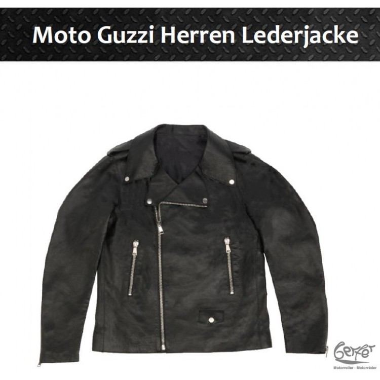Herrenlederjacke_Moto Guzzi