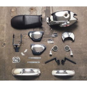 Aluminiumschutzblech-Set "Dapper"
